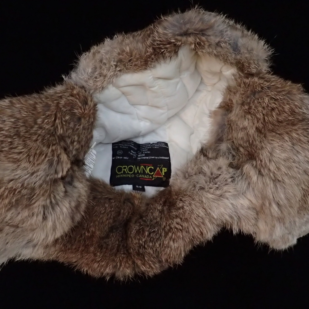 Crowncap Rabbit Fur Hat S - Picture 5 of 6
